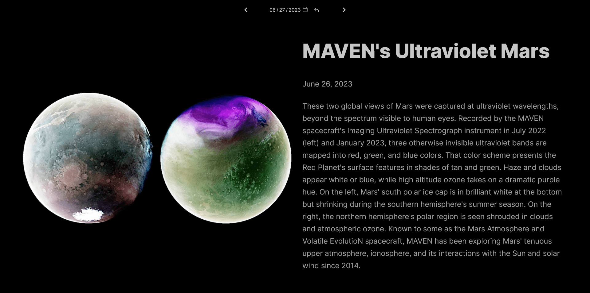 Screenshot from Celeste website